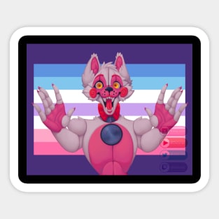 Funtime Foxy Pride Sticker